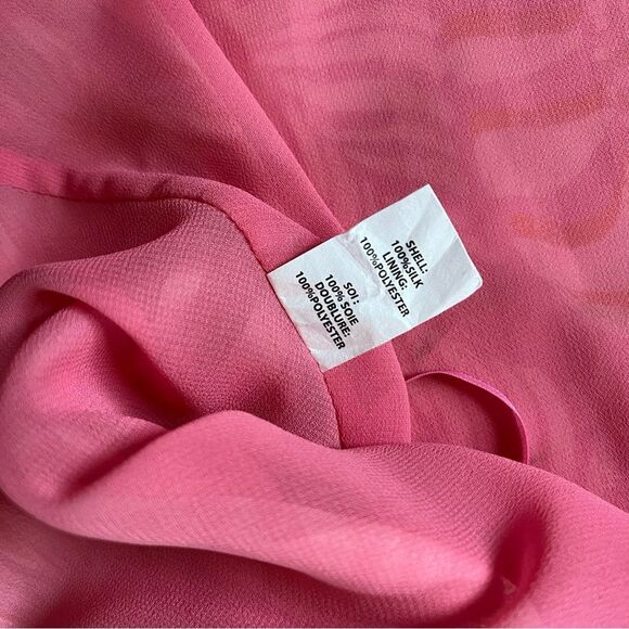 Ramy Brook Silk Zeebra Fern Halter Neck Top XS - Picture 9 of 12